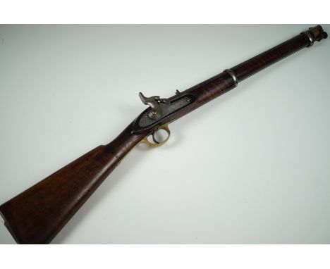 A Victorian Enfield percussion smoothbore carbine for the Bengal Light Cavalry and similar units