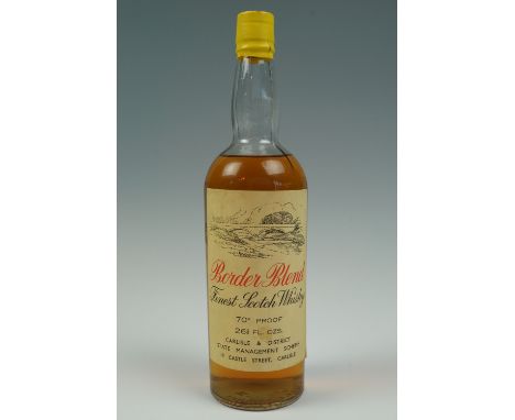 A Bottle of Carlisle and District State Management Scheme "Border Blend" Finest Scotch Whisky, circa 1970s