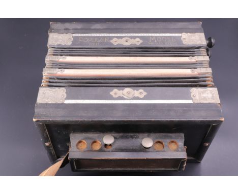 A late 19th / early 20th Century Viceroy Popular model accordion