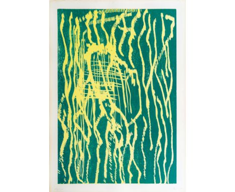 Günther Förg (Füssen 1952 - Freiburg i. Br. 2013). Matto II, IV und VI. 1990. Farbholzschnitte. 99,5 x 69,5 cm. R. u. jeweils
