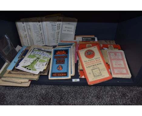 A selection of maps and ordnance survey guides including AA day drives collection
Includes: eastbournee, new frorest, oxford,