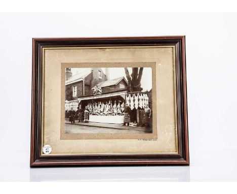 photographer F W K Fricker, recently framed —10 1/2in. (27cm.) width of image