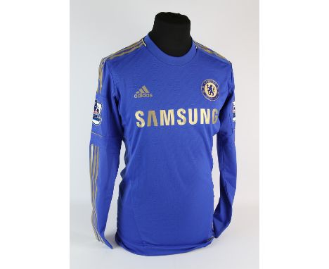 Chelsea Football club, Mikel (No.12) Shirt, Match worn in season 2012-2013, L/S. 