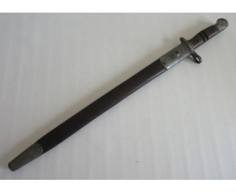 Remington 1913 pattern British bayonet complete with scabbard, blade L43.5cmSHIPPING £48.00 PLUS VAT (UK ONLY)