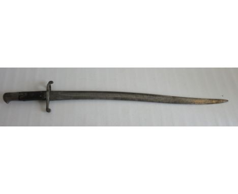 1856 pattern Yataghan Sword Bayonet for Enfield, without scabbard. Blade length 58cmSHIPPING £48.00 PLUS VAT (UK ONLY)