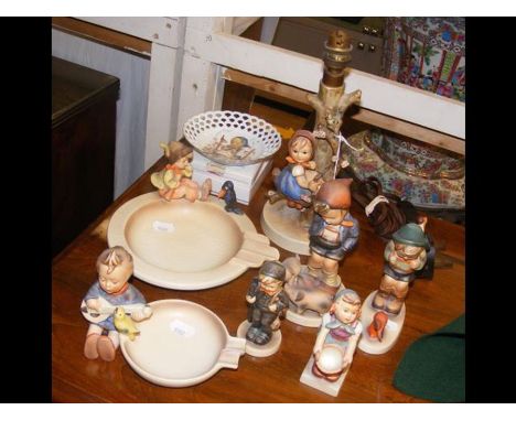 A selection of Hummel figures