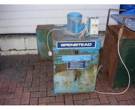 A Spenstead extractor system. THIS ITEM WAS PREVIOUSLY LOCATED OUTSIDE AND IS NOT ELECTRICALLY SAFE - FOR SPARES OR REPAIR ON
