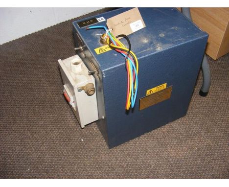 A 4 HP single phase to 3 phase rotary phase converter