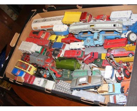 A quantity of die cast model vehicles - Corgi, Dinky and others CONDITION REPORT.