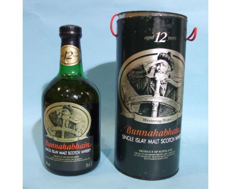 Bunnahabhain Single Islay Malt Scotch whisky 12-year-old, 40%, 70cl, (in sleeve). 