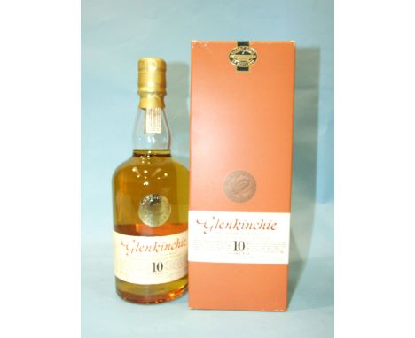 Glenkinchie Lowland Malt Scotch whisky 10-year-old, 43%, 70cl, (boxed). 