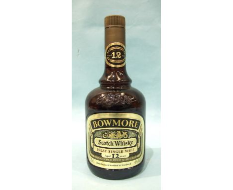Bowmore Islay Single Malt Scotch whisky 12-year-old, 40%, 75cl. 