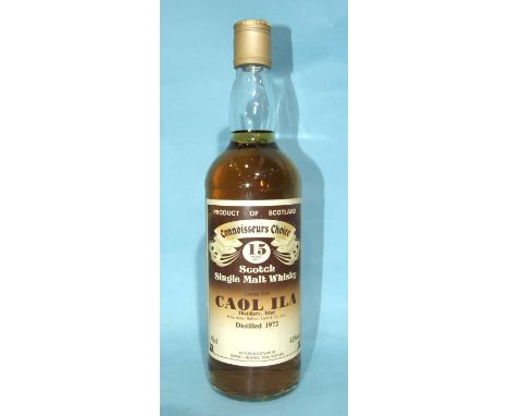 Caol Ila Scotch Single Malt whisky, Connoisseurs Choice 15-year-old, 40%, 75cl, Distilled 1972, bottled by Gordon &amp; MacPh