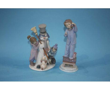 Two Lladro figures