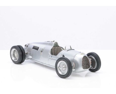 A CMC 1:18 Scale Auto Union Typ C 1936/37 Bergrenner, M-053, in original box with certificate, instruction sheet, swing tag, 