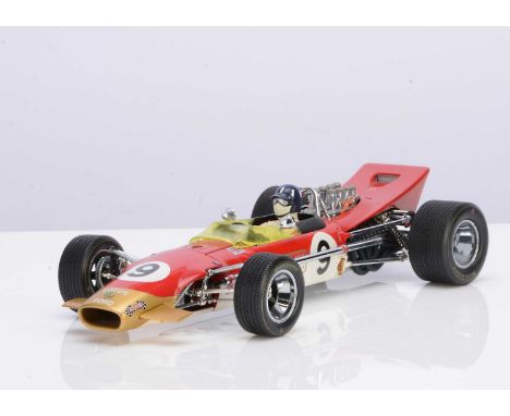 A Exoto Grand Prix Classics 1:18 Scale Lotus Type 49B 1968 World Champion Winner GP Monaco (Hill), GPC97005, in original box,