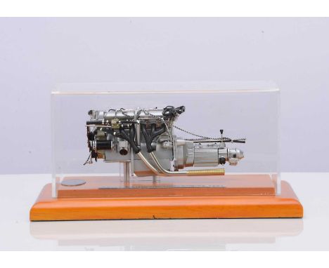 A CMC 1:18 Scale Aston Martin DB4 GT Zagato 1961 Engine, M-133, in original box with certificate, swing tag, tool and case, E