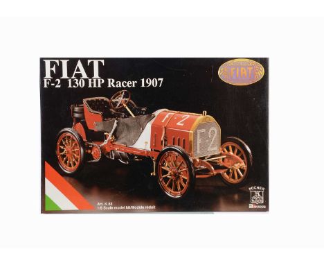 A Pocher Rivarossi 1:8 Scale Model Kit - Fiat F-2 130 HP Racer 1907, Art. K 88, in original box, E, appears unmade with instr