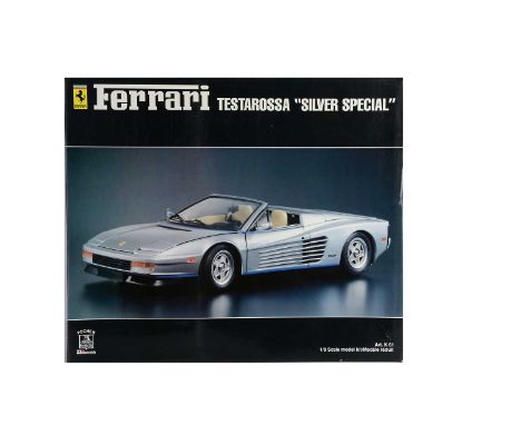 A Pocher Rivarossi 1:8 Scale Model Kit - Ferrari Testarossa "Silver Special", Art. K 61, in original box, E, appears unmade w