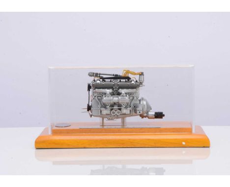 A CMC 1:18 Scale Alfa Romeo 8C 2900B 1938 Engine, M-131, in original box with certificate, swing tag, tool and case, E, box V
