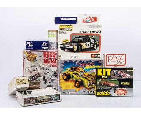 1:43 Scale Diecast & White Metal Kits, including Polistil 1:25 MK10 Lancia Beta Montecarlo, 04106 Cannon Ball Adventure, Bbur