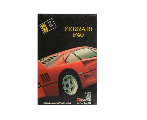 A Pocher Rivarossi 1:8 Scale Model Kit - Ferrari F40, Art. K 55, in original box, E, appears unmade with instructions and all