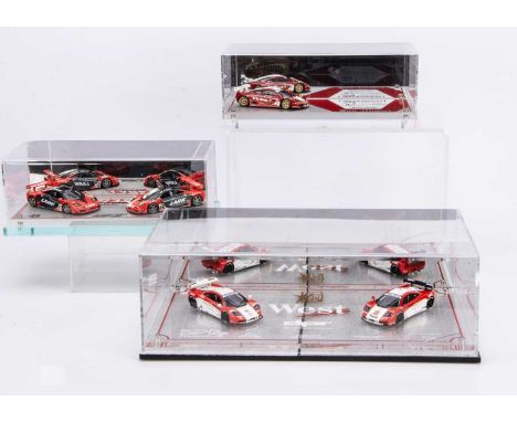 AutoBarn 1:43 Scale Ltd Edition McLaren F1 GTR Models, Team Lark McLaren GTR Autobacs GT 1996 Series Japan GT Championship, l