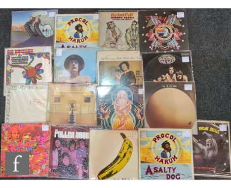 A collection of seventeen Prog Rock, Psychedelic and Rock/Blues LPs, to include Emerson Lake &amp; Palmer, 'Tarkus', ILPS 915