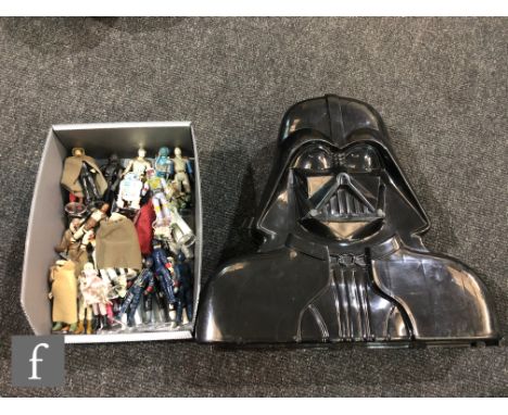 Thirty six assorted Kenner Star Wars 3 3/4" action figures, to include Boba Fett (Taiwan COO), Yoda complete with gimer stick