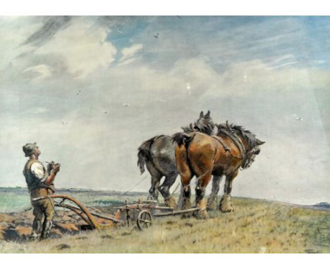 'Snaffles', Charles Johnson Payne (British, 1884-1967), "Enjoyin Yerselves Aren't Yer", colour print, signed in pencil lower 