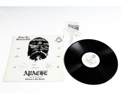 Satya Sai Maitreya Kali LP, Apache LP - 1980s limited numbered edition Peruvian reissue on Akashic Records (CF 2777) - With I