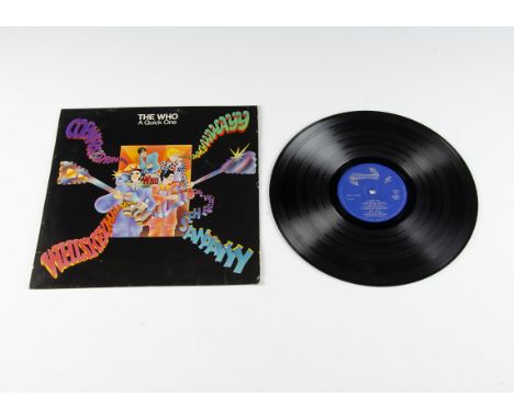 The Who LP, A Quick One LP - Original UK Mono release 1966 on Reaction (593002) - Fully Laminated Sleeve, Blue and Silver tex