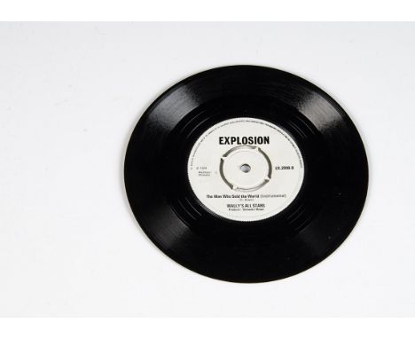 Wally Brothers 7" Single, The Man Who Sold The World b/w Instrumental 7" Single - released 1974 on Explosion (EX-2090) - plai