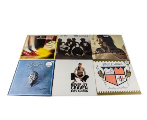 7" Singles, approximately four hundred 7" singles of various genres with artists including Simple Minds, Chris Rea, Michael J