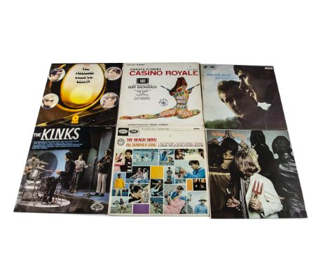 Sixties LPs, approximately one hundred and fifty albums of mainly Sixties artists including Elvis, Little Richard, Buddy Holl