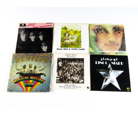 Beatles and Solo 7" Singles / EPs, approximately sixty 7" Singles and EPs by the Beatles and solo members including MMT (Mono