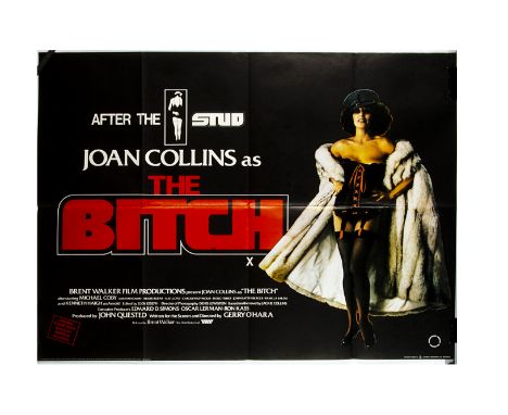 UK Quad Posters / Joan Collins, two Joan Collins films Quads comprising The Bitch and Nutcracker - Both Folded and in very go