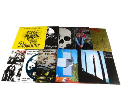 Progressive Rock LPs, ten reissue albums of mainly Progressive Rock comprising Jericho Jones - Junkies Monkeys and Donkeys, T