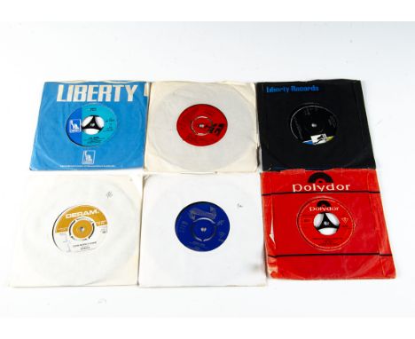 Psych 7" Singles, approximately sixty 7" singles of mainly Psychedelic and Heavy Rock with artists including Socrates, The Mo