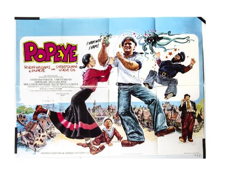 UK Quad Posters / Comedies, ten UK quads, mainly comedies comprising Alfie Darling, Popeye, Good Morning Vietnam, S.O.B., The