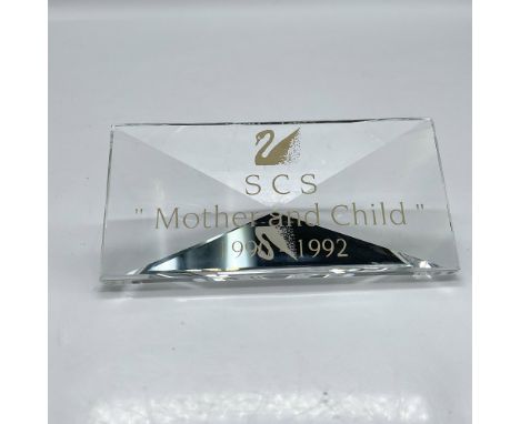 Clear crystal plaque available for the entire period of the trilogy: The Dolphins Lead me, The Seals Save me and the Whales C