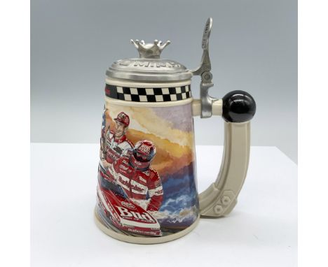 Features a low relief design of Budweiser 20th anniversary Kenny Bernstein Bud King, crafted in vivid colors and high details