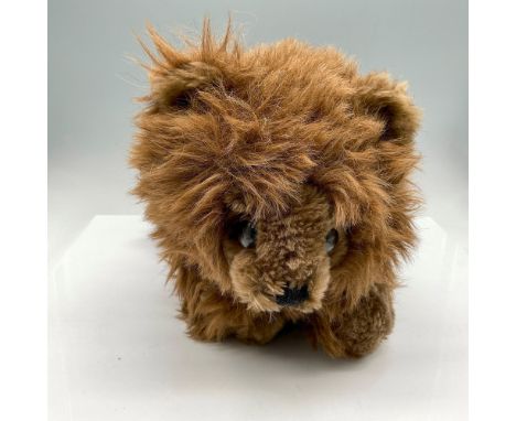 Soft plush toy with big round button eyes with round ears and tail. Kamar tag. Issued: 20th centuryDimensions: 18"L x 10"W x 