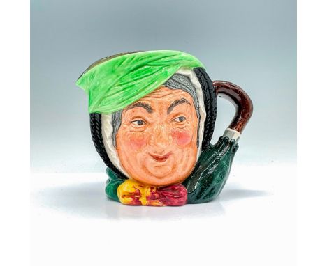 In Charles Dickens' 1843 novel Martin Chuzzlewit Sairey Gamp is a gossiping, gin-drinking midwife and nurse. Royal Doulton ba