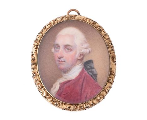 
	
		Y&nbsp;Continental School (18th century)
		A gentleman, wearing scarlet coat, frilled chemise and white stock, his white
