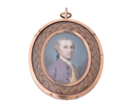 
	
		Y&nbsp;Attributed to Gervase Spencer (British 1715-1763)
		A gentleman, wearing lilac coat, yellow waistcoat, white stoc
