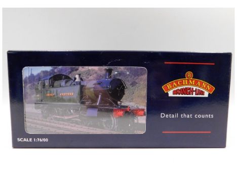 A boxed Bachmann OO gauge engine 32-127 Tank 4550 GWR Green