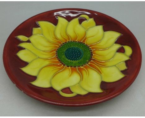 A Moorcroft dish, Inca pattern, second, 94, diameter 12cm