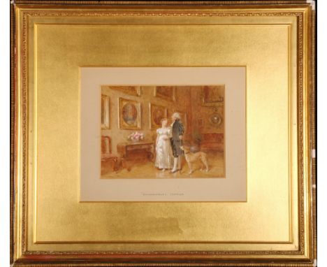 GEORGE GOODWIN KILBURN (1839-1924)
Grandmother's Portrait
Signed, watercolour, pencil and heightened with white, 16.5cm x 12.