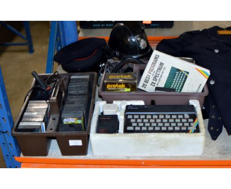 A VINTAGE SPECTRUM ZX CONSOLE WITH ACCESSORIES     